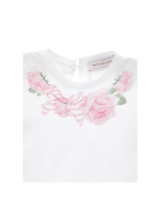 T-shirt, bambina, logata. MONNALISA | 39E601 50150099